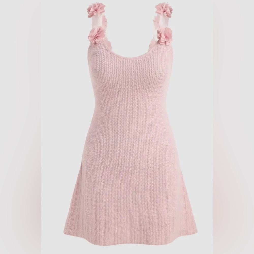 Cider Pink Knit Dress